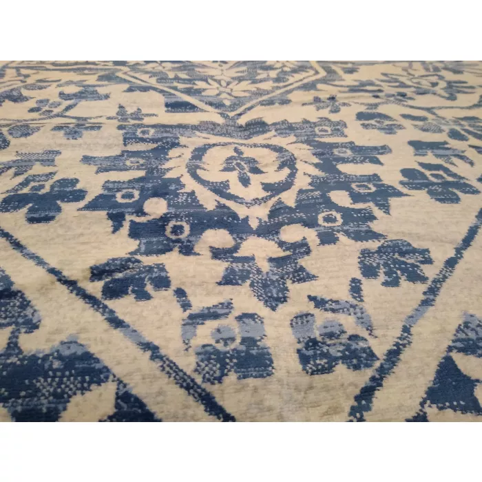 Safavieh Brentwood Handmade Tufted Polypropylene Navy Blue / Light Gray - Rectangle 10ft x 13ft