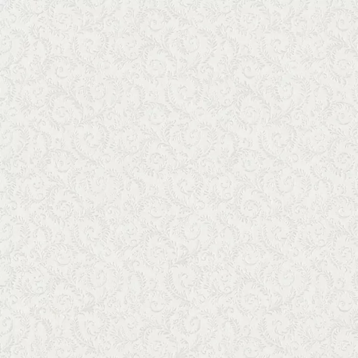 Allover Scroll Emboss Wallpaper Pearl, White Norwall Wallcovering MD29450