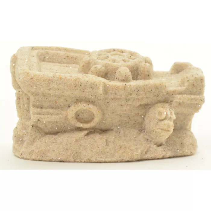 Mr. Sandman Sand Sculpture Figurine - Sunken Ship 1450G - 1 3/8" Tall