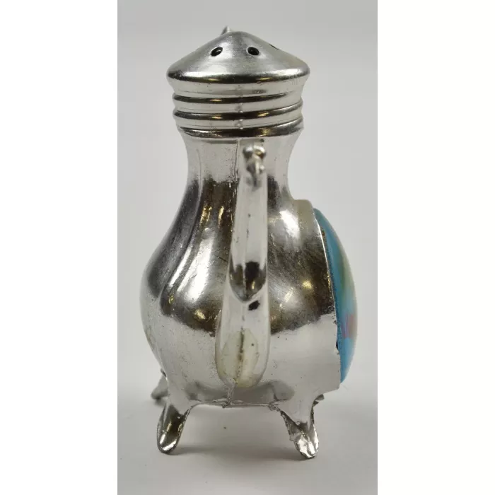 Kings Island Metal Eiffel Tower Tea Pot Salt  Shaker - 2.75" Tall