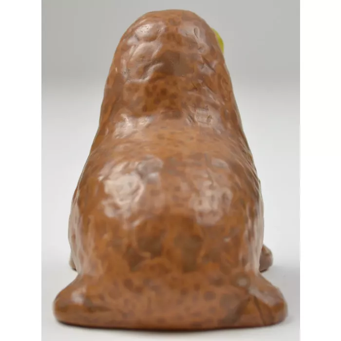 Vintage Walrus Shaped Ceramic Salt Or Pepper Shaker - 3" Tall