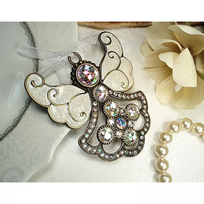 D'Lusso Designs Metal Angel Ornament