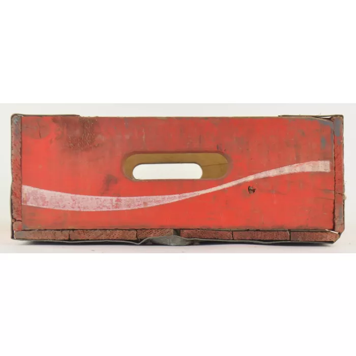 Coca Cola Crate - Red Wooden Coke Carrier - 1978 Temple Chattanooga