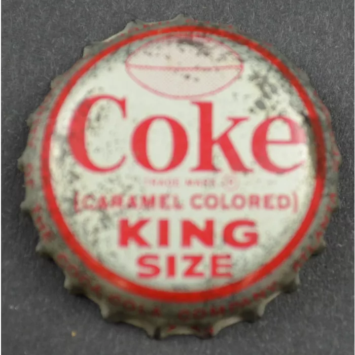 Coca Cola NFL Bottle Cap - Cleveland Browns - Jim Ninowski - Coke King Size