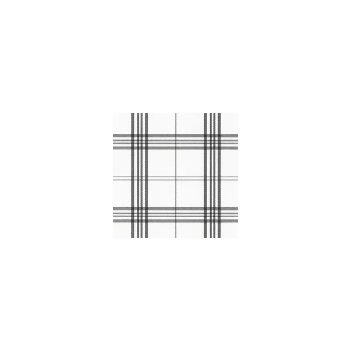 Black & White Plaid Wallpaper - Norwall Wallcoverings