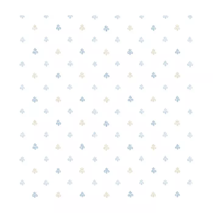 Lulu Spot Wallpaper Blue, Beige Norwall Wallcovering PP35512