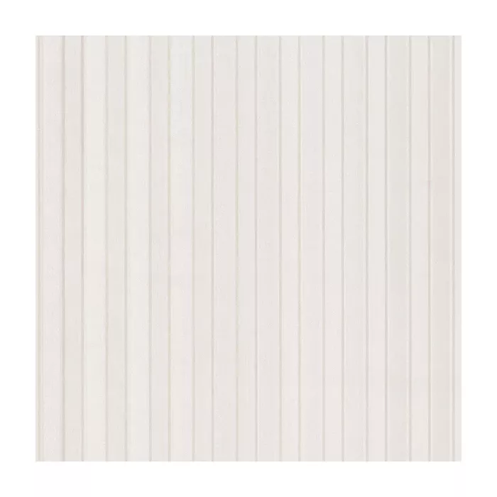 0.5 inStripe Emboss Wallpaper Pearl, White Norwall Wallcovering 11917