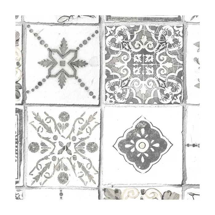 Morrocan Tiles Wallpaper Grey, Beige Norwall Wallcovering CK36620