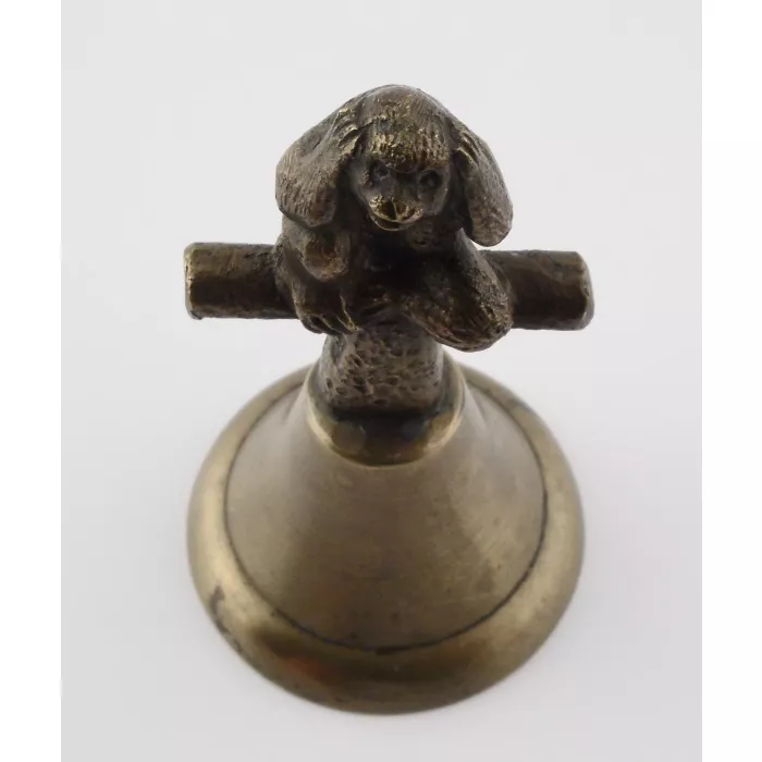 Vintage Brass Monkey "Hear No Evil" Bell - Collectible