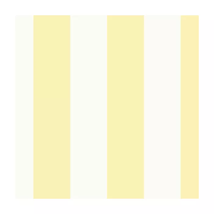 2.5 inTent Stripe Wallpaper Yellow, White Norwall Wallcovering SY33922
