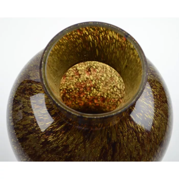 Art Glass Vase - 15.5" - Made In Italy