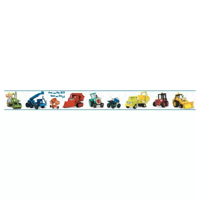 Bob The Builder & Friends Wallpaper Border - York Wallcoverings