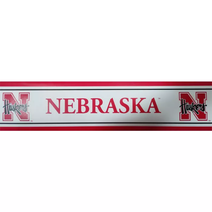 University of Nebraska Wallpaper Border - Teamworks Wallcoverings