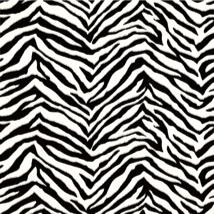 Mia Black Faux Zebra Stripes Wallpaper Sidewall Chesapeake BBC95503