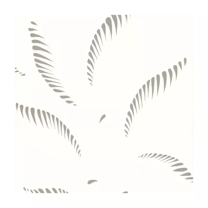Aubrey Light Grey Modern Leaf Trail Wallpaper Decorline DL30470