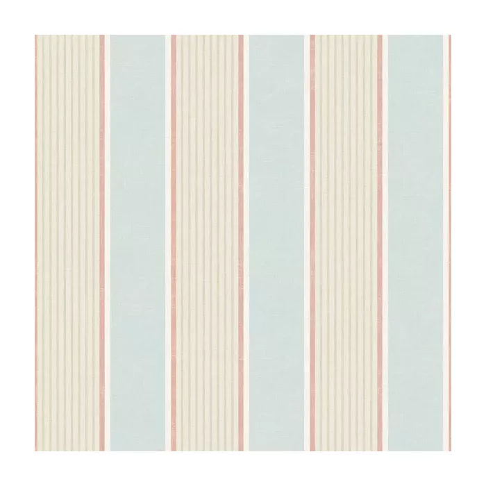 Turf Blue Stripe Wallpaper Sidewall Chesapeake DLR47275