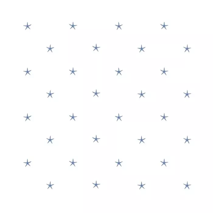 White Sands Blue Starfish Wallpaper Sidewall Chesapeake DLR54541