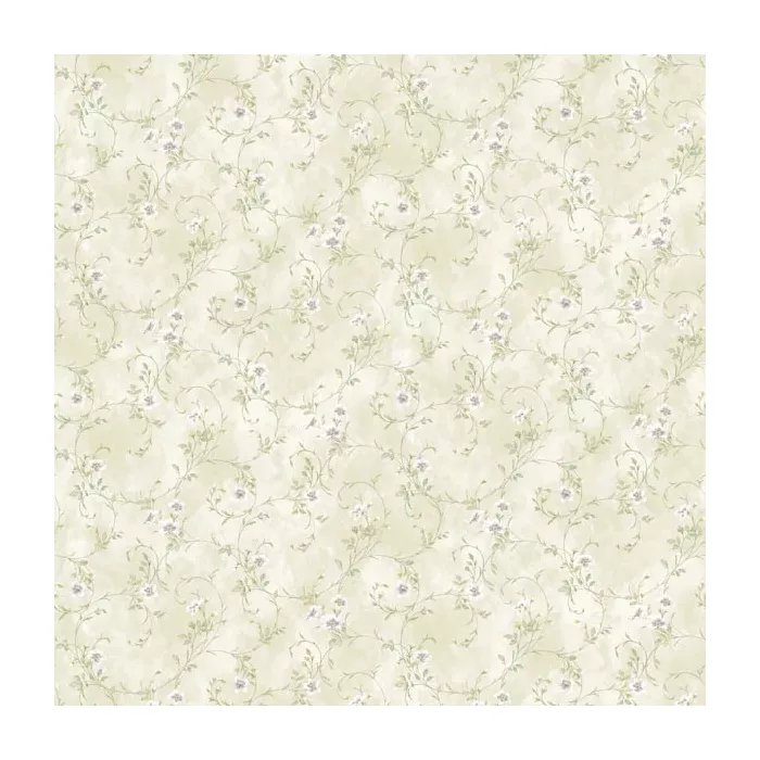 Capri Purple Floral Trail Wallpaper Sidewall Chesapeake DLR54632