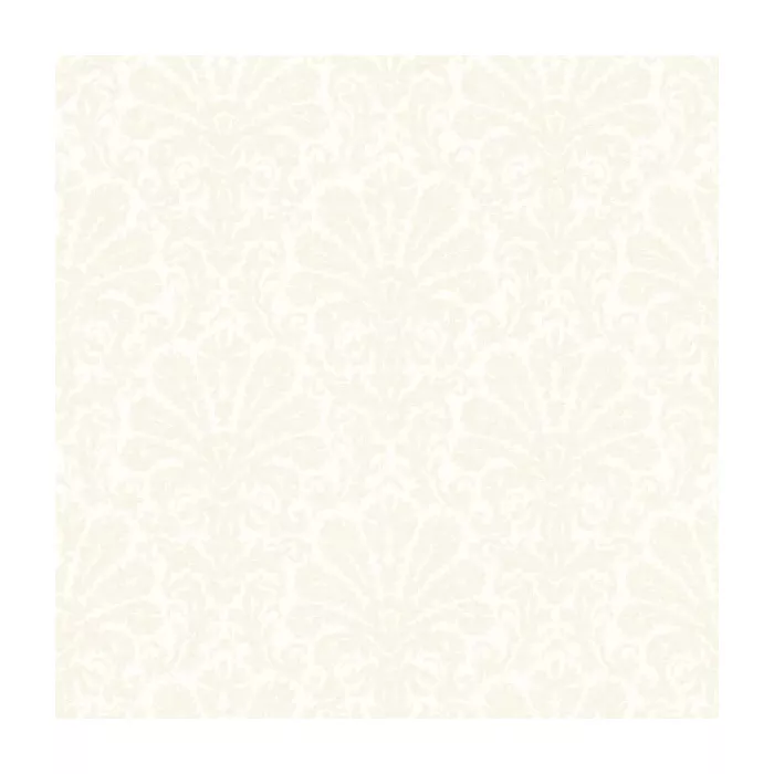 Seascape Grey Damask Wallpaper Sidewall Chesapeake DLR54644
