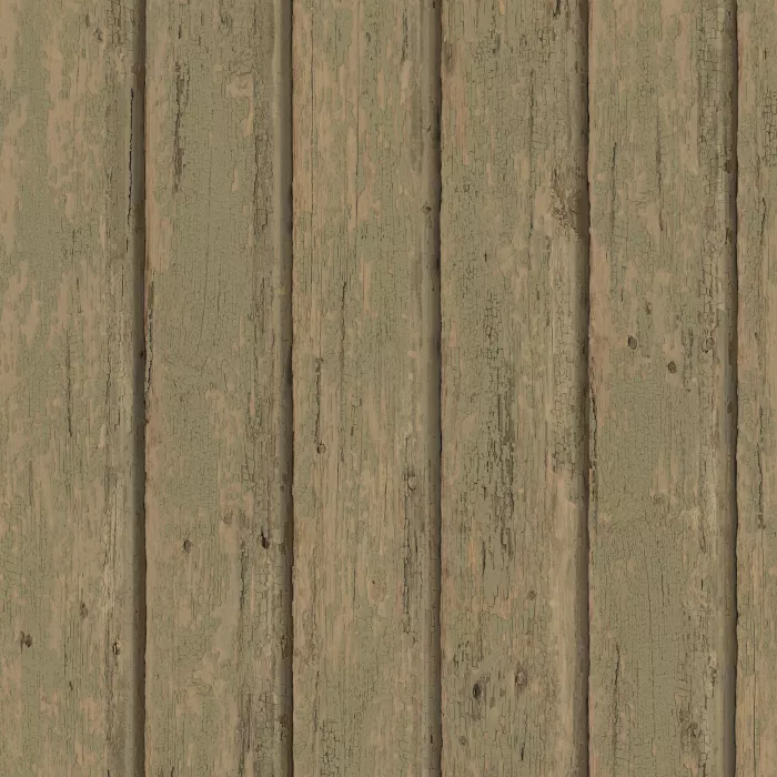 Green Weathered Clapboards Wallpaper Sidewall Chesapeake FFR66102