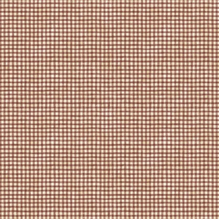 Cherry Washy Plaid Wallpaper Sidewall Chesapeake FFR66202