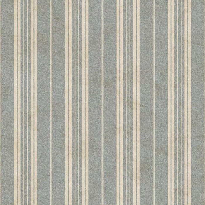 Blue Farmhouse Stripe Wallpaper Sidewall Chesapeake FFR66314