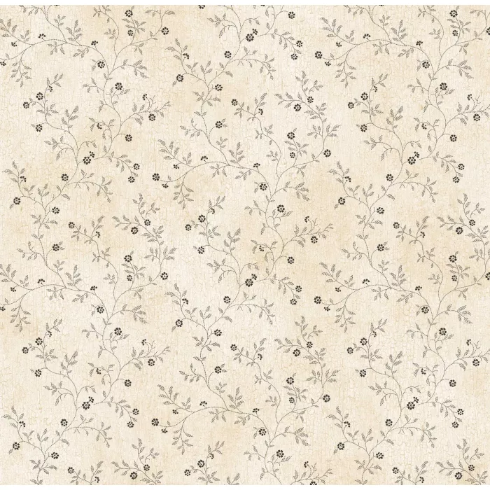 Neutral Country Vine Wallpaper Sidewall Chesapeake FFR66325