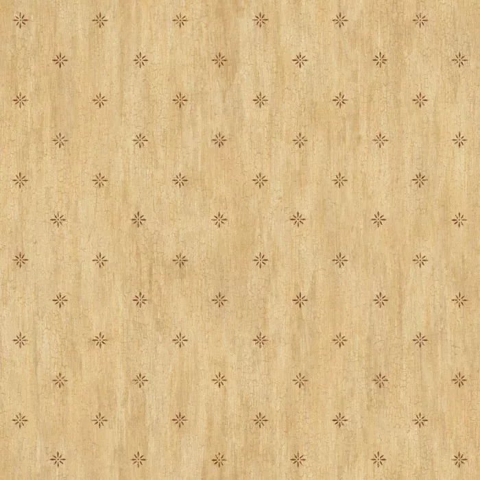 Yellow Stencil Starburst Wallpaper Sidewall Chesapeake FFR66382