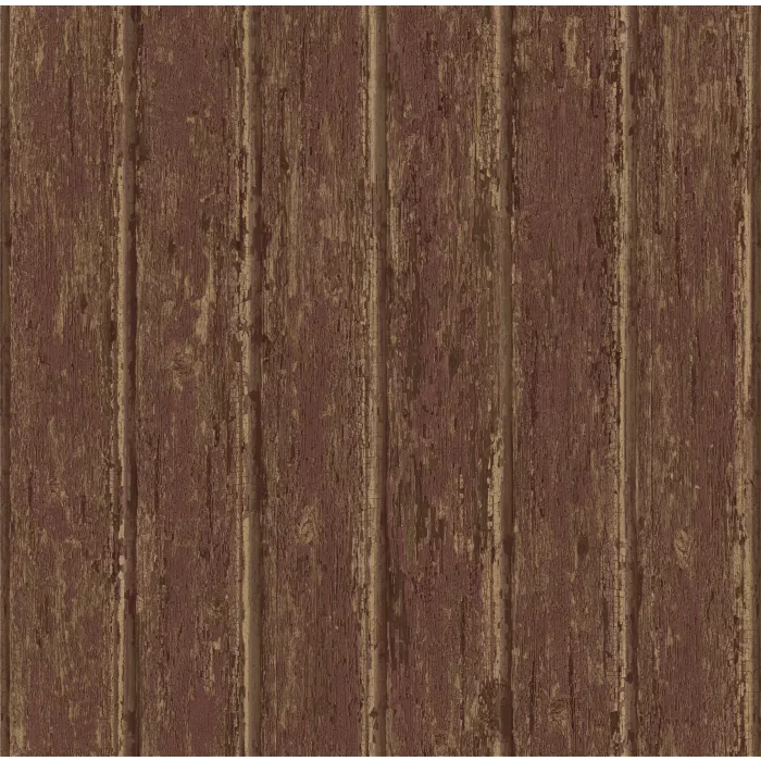Red Weathered Clapboards Wallpaper Sidewall Chesapeake FFR66421
