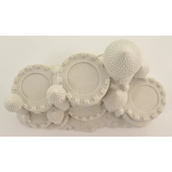 Mr. Sandman Sand Castle Figurine & Tealight Holder CAN755 - 3 Candles
