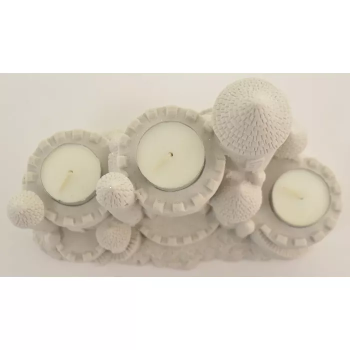 Mr. Sandman Sand Castle Figurine & Tealight Holder CAN755 - 3 Candles