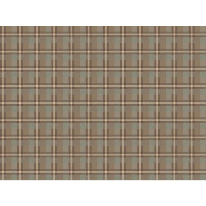 Sonny Brown Heritage Tartan Wallpaper Sidewall Chesapeake PUR09162