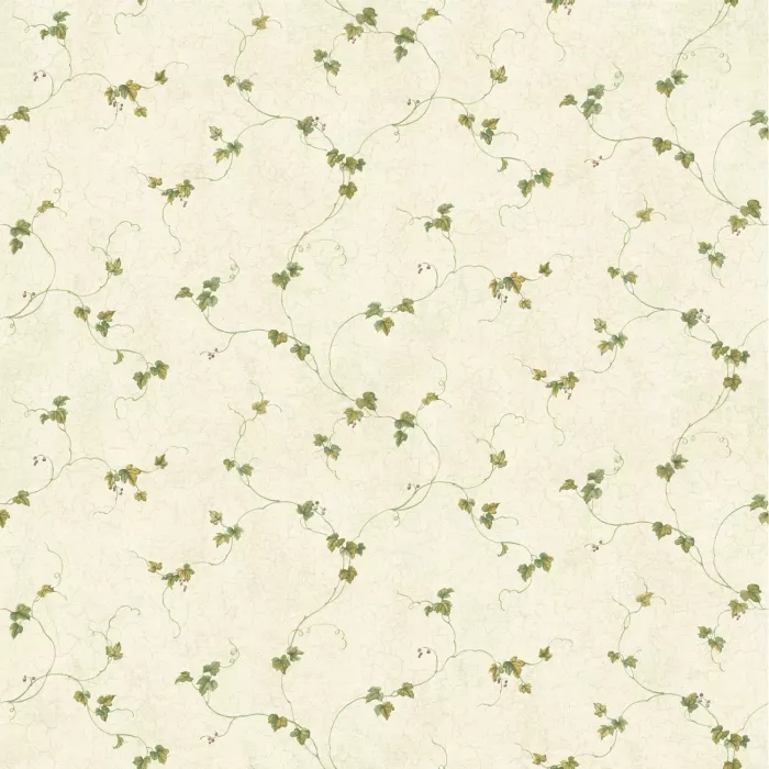 Sarah Grey Ivy Trail Wallpaper Sidewall Chesapeake PUR21701