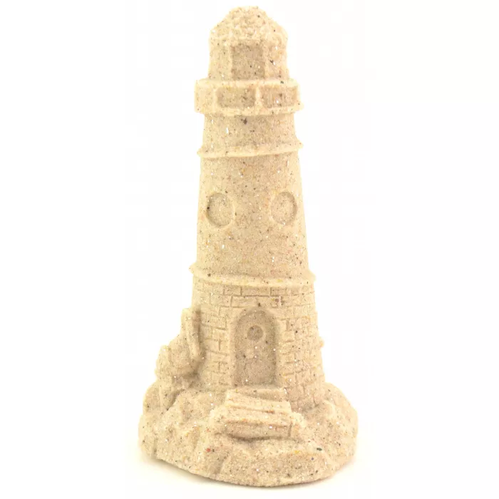 Mr. Sandman Sand Sculpture Figurine - Lighthouse 811 - 4.25" Tall
