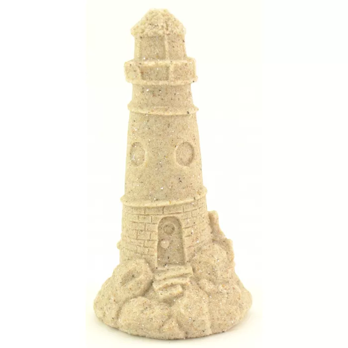 Mr. Sandman Sand Sculpture Figurine - Lighthouse 811 - 4.25" Tall