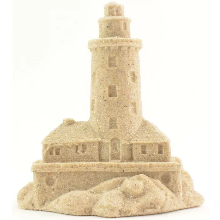 Mr. Sandman Sand Sculpture Figurine - Lighthouse 814 - 4.25" Tall