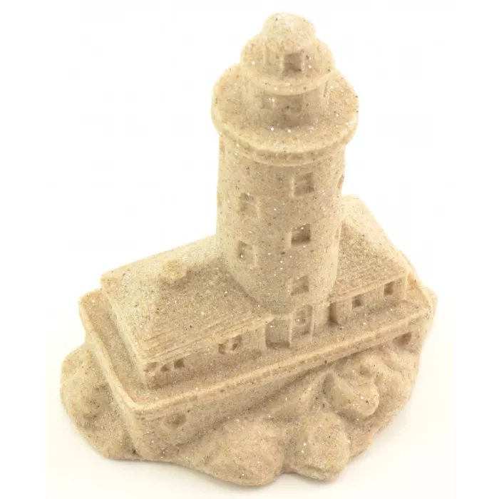 Mr. Sandman Sand Sculpture Figurine - Lighthouse 814 - 4.25" Tall