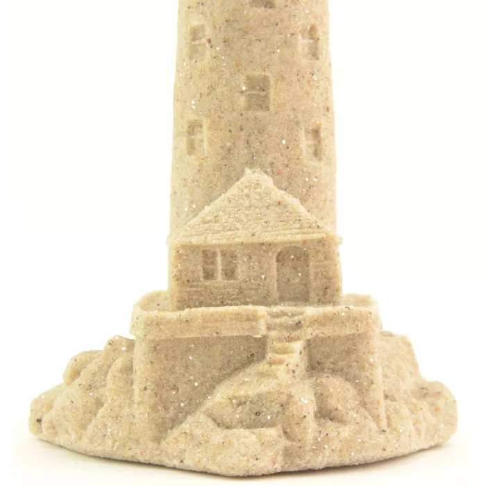 Mr. Sandman Sand Sculpture Figurine - Lighthouse 814 - 4.25" Tall