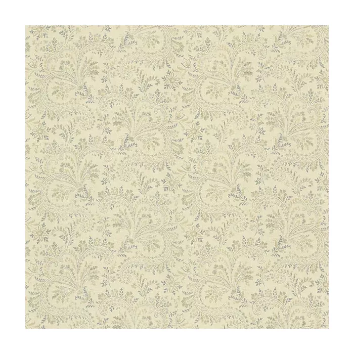 Sycamore Blue Paisley Wallpaper Sidewall Chesapeake TLL01381