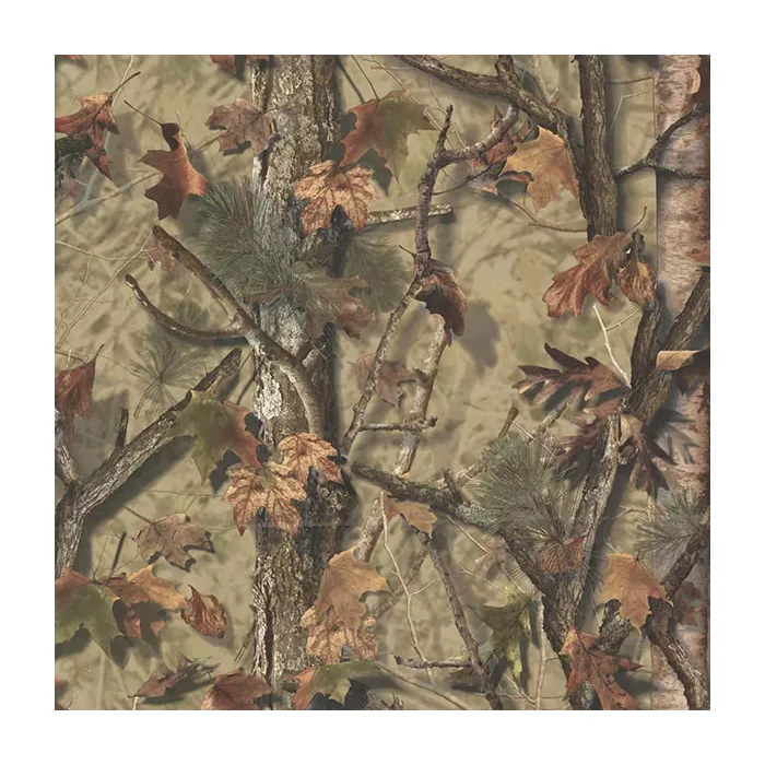 Sawgrass Brown Camo Forest Wallpaper Sidewall Chesapeake TLL01461