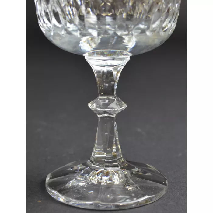 Schott - Zweisel Tango Pattern - Crystal Water Goblet - 6.75" Tall
