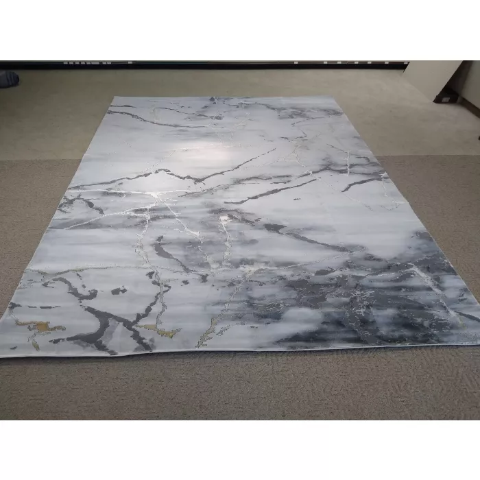 Safavieh Craft Abstract Gray / Gold Area Rug - Rectangle 10ft 6in x 14ft