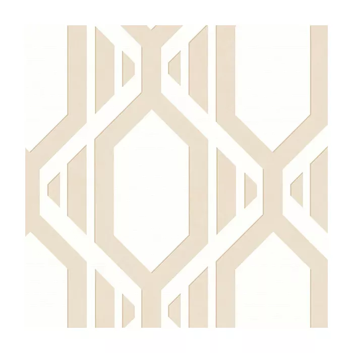 Gatsby Wallpaper Beige Norwall Wallcovering SH34548