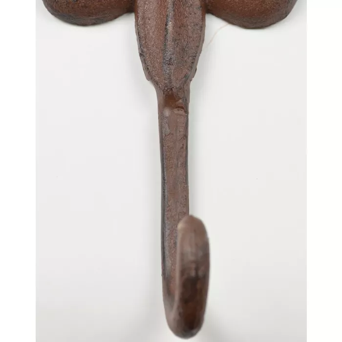 Fleur De Lis Decorative Wall Hook - 12" Tall