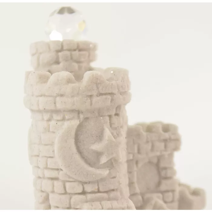Mr. Sandman White Sand Castle Figurine CB2103 - Crystal Ball Tower