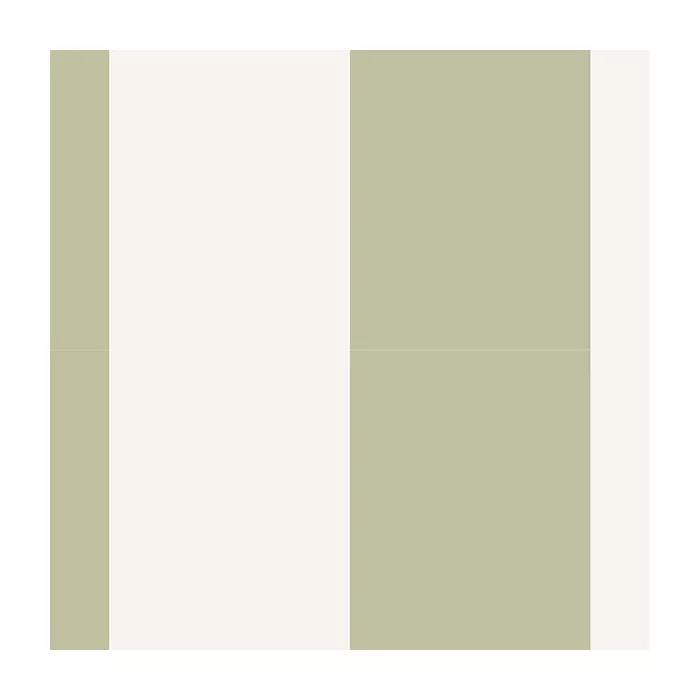 5.25 inStripe Wallpaper Green, White Norwall Wallcovering SY33945
