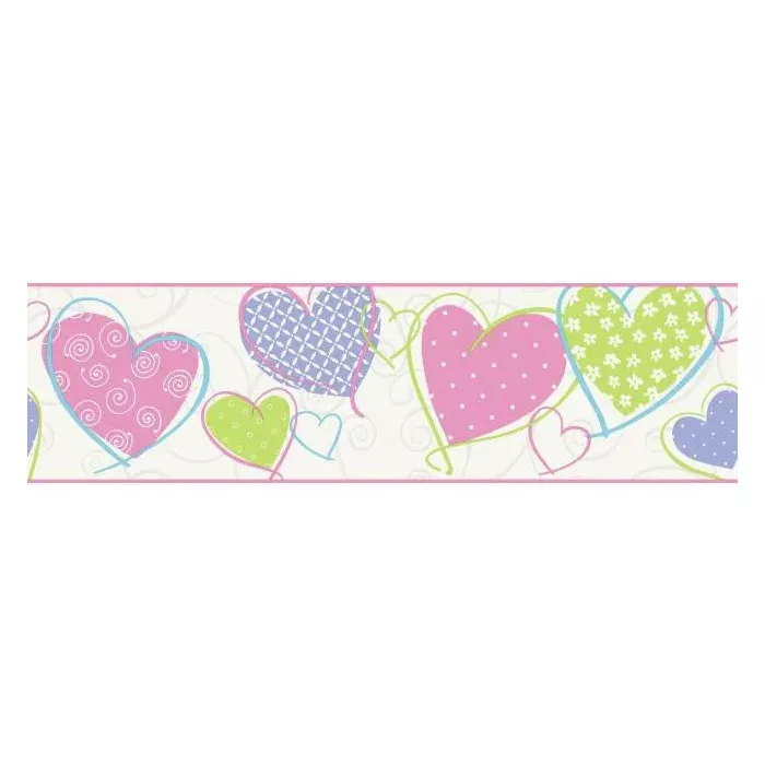 Friends Forever Love U Lots Heart Border - York