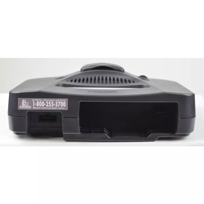 Nintendo 64 Console With Memory Expansion And Cords - Black