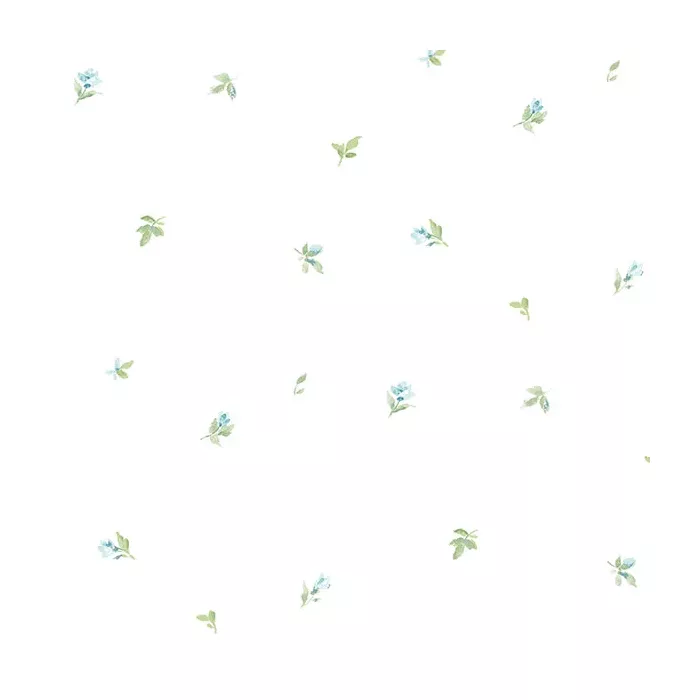 Camille's Mini Wallpaper Blue, Green Norwall Wallcovering AB27627