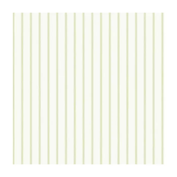 Ticking Stripe Wallpaper Green, White Norwall Wallcovering SY33930